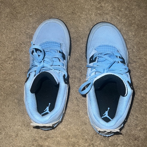 Air Jordan 4 Retro University Blue PS pre school - Picture 5 of 13